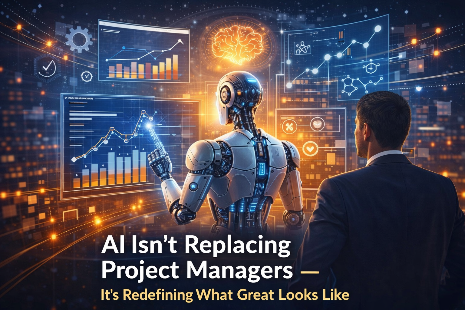 AI isnt replacing Project Managers Thumbnail
