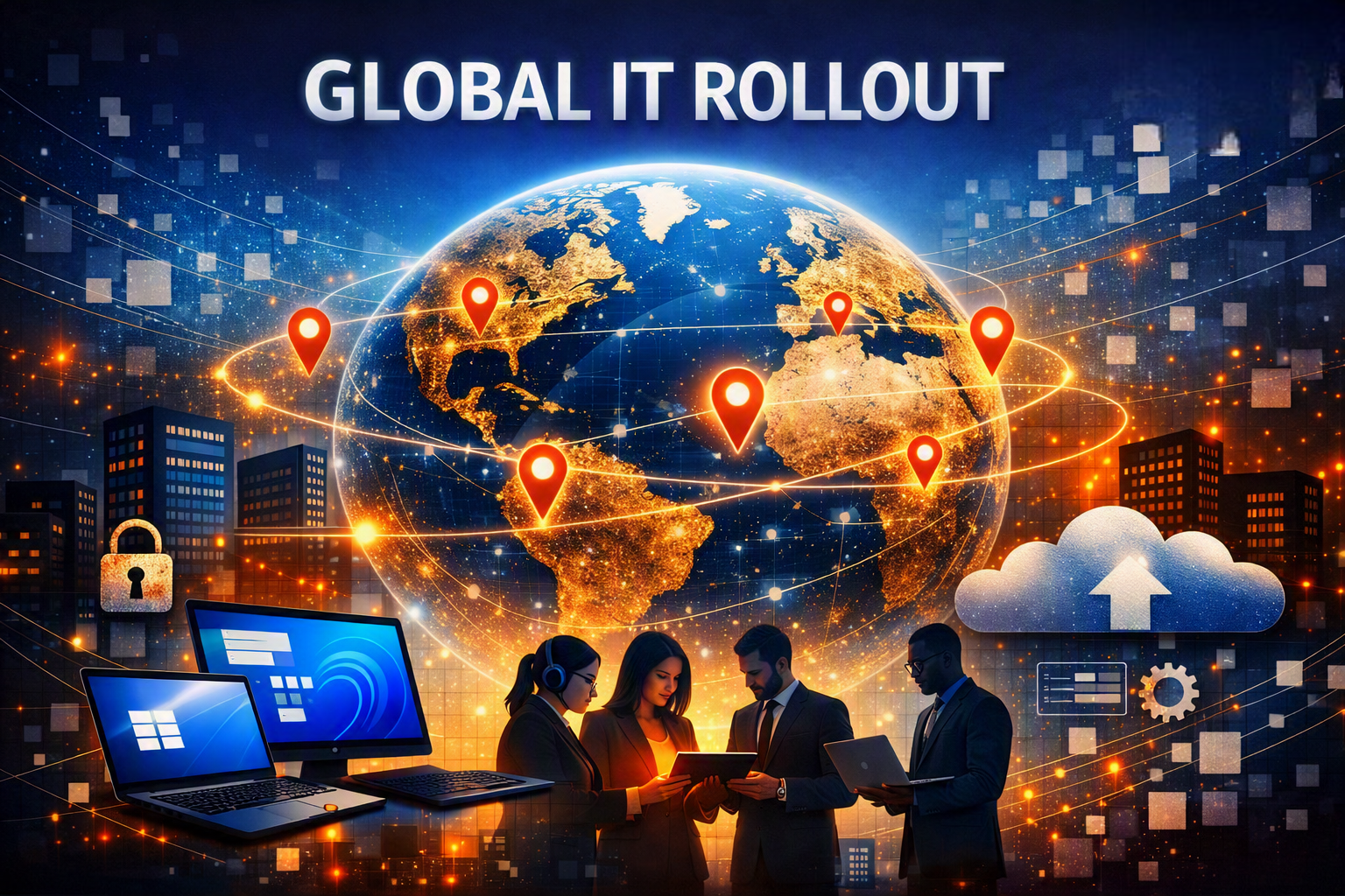 HSBC Global Windows 11 Rollout & User Adoption Programme