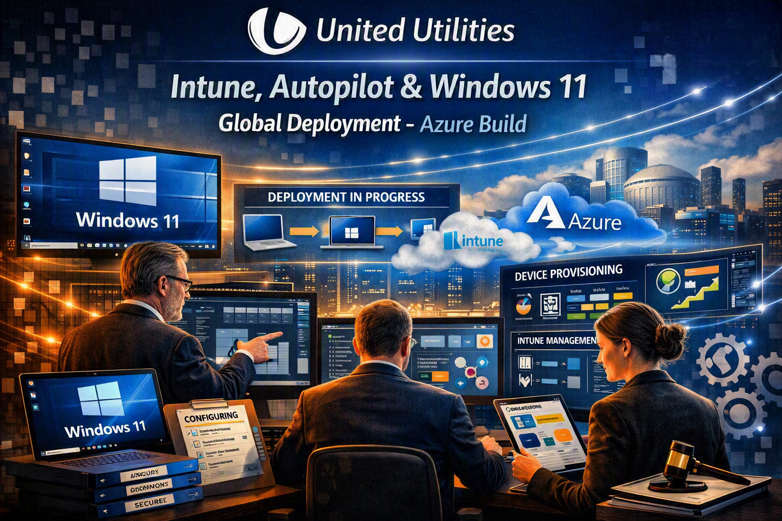 United Utilities – Intune, Autopilot & Windows 11 Global Deployment Thumbnail