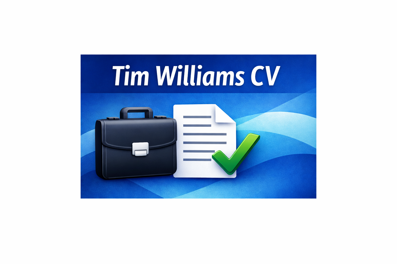 Tim Williams CV Thumbnail