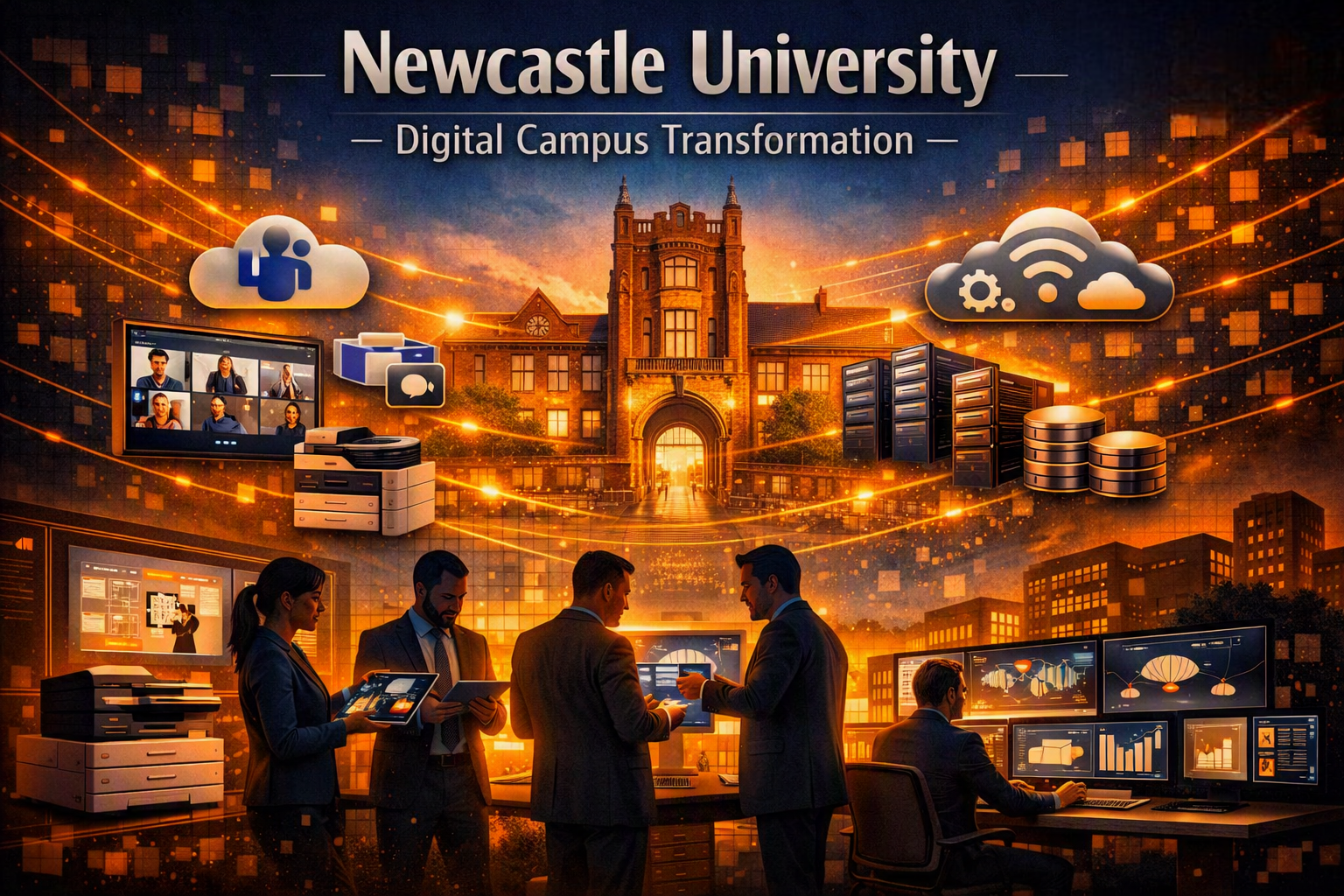 Newcastle University Digital Campus Transformation